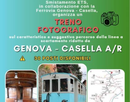 14 Settembre - Treno fotografico sulla Genova-Casella